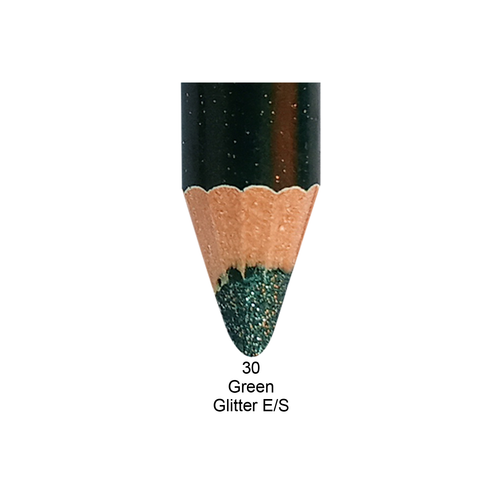 Waterproof Eyeshadow Glitter Pearl Pencil Blue Green Topaz Laval Free Sharpener - Picture 14 of 26