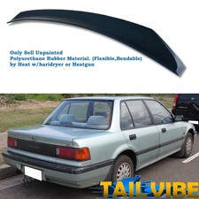 Honda Civic Sedan 1987-1991 Fits Duckbill Rear Trunk Spoiler Wing Tailvibe 284h Honda Civic Sedan 1987-1991 Fits Duckbill Rear Trunk Spoiler Wing Tailvibe 284h