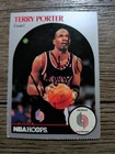 Signed Auto 1990-91 NBA Hoops - Terry Porter #249 Autograph