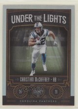 2020 Panini Legacy Under the Lights Silver Christian McCaffrey #UL-CM 1p5