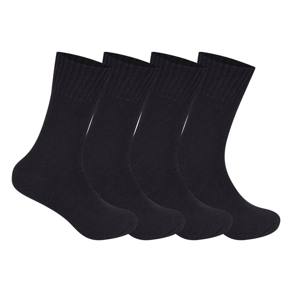 Men Black Wool Thermal Socks 4/6/12 Pairs Warm Winter Work Hiking Boot Thick
Opens in a new window o