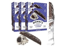 Nonni's Bakery Cookies Creme Biscotti Rich Dark Cocoa 6.88 oz Box 6 PACK