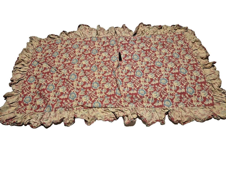 Almohada RALPH LAUREN falsa floral tamaño king con volantes algodón cottagecore descontinado Foto 4 de 4