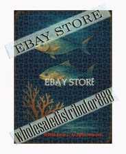 500 piece jigsaw puzzle Colorful Reef Fish ocean