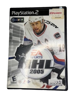 NHL 2005 (Sony PlayStation 2, 2004) Video game complete in box