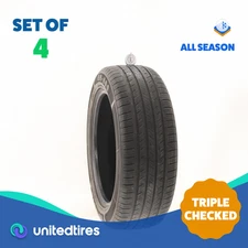 Set of (4) Used 235/55R19 Advanta ER-800 105V - 7/32