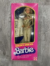 Golden Dream Barbie Fashion Doll 1980 in Original Box