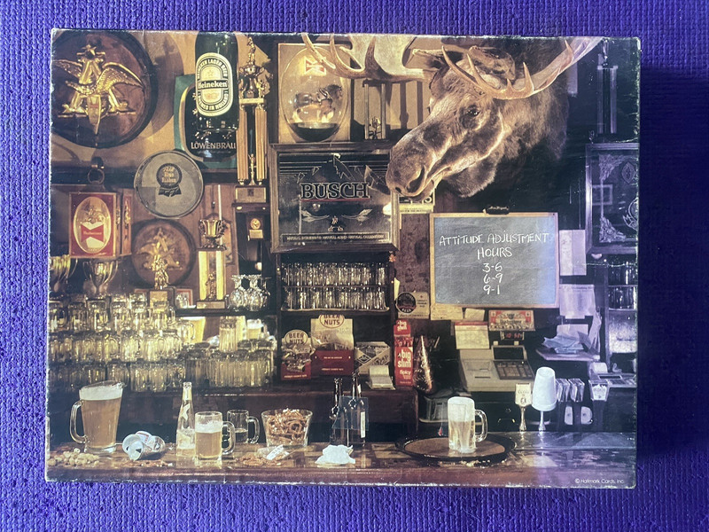 Vintage Springbok Puzzle Here’s To Happy Hours Complete