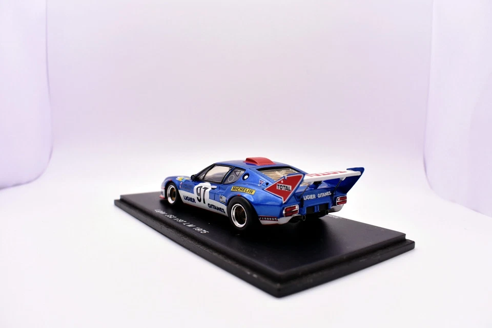 Modellino auto racing scala 1:43 Ligier Js2 Le mans Spark modellismo statico car - Immagine 4 di 4
