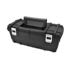 Anvil 24 In Tool Box Black Heavy Duty Portable Hand Tool Storage Case
