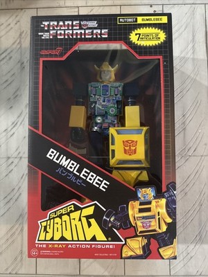 TRANSFORMERS Autobot BUMBLEBEE SUPER CYBORG FIGURE by SUPER 7 Action Figure