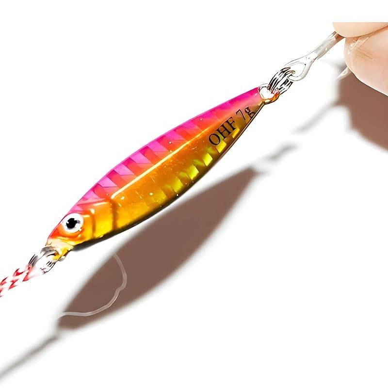 Ohf Metal Jig Set Micro 3G 5G 7G 10G 15G 20G 25G 30G With Assist Hook   10 - Image 4