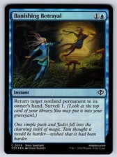 Banishing Betrayal - 38 Secrets of Strixhaven - Foil - NM/M - MTG