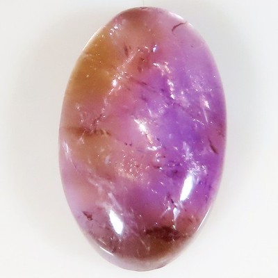 (22X36X11 MM) 80.05 Carat. NATURAL AMETRINE OVAL SHAPE CABOCHON LOOSE GEMSTONE