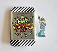 Disney DHS Muppets Vision 3D Vintage button a...