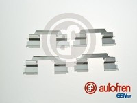 Autofren Seinsa ZubehöRsatz, Scheibenbremsbelag D42885A FüR Hyundai KIA