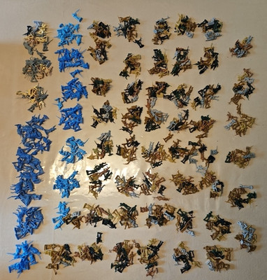 620+- Mixed Lot 1/72 Scale Soldiers ESCI Brand See Pictures/ Video! (d)