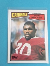 1987 Topps #330 Stump Mitchell St. Louis Cardinals FOOTBALL Card 6E