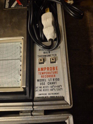 Amprobe Temperature Recorder model LT8100 for Parts or Repair (Untested) B-(D3) - Picture 9 of 14