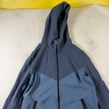 Nike Tech Fleece Full Zip Hoodie Mens Small Blue Colorblock Windrunner 6019