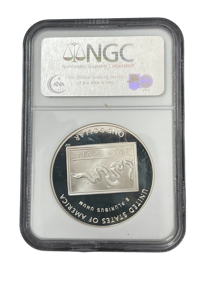 2006 P $1 BEN FRANKLIN SCIENTIST SILVER NGC PF 69 ULTRA CAMEO - Image 2 of 2