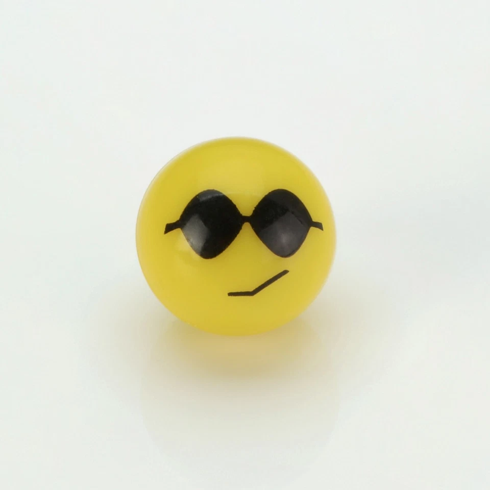 4x Tapas de válvula Cubierta de válvula de neumático Gafas de sol sonrientes para Audi 80 100 A4 A6 Foto 3 de 3