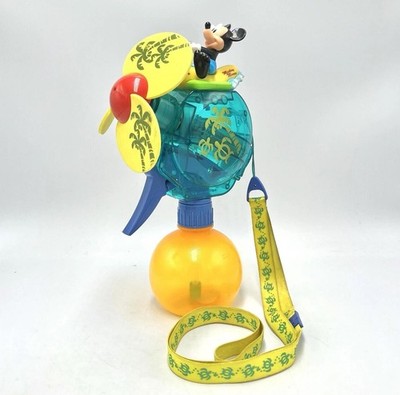 Tokyo Walt Disney Resort Mickey Mouse Wasserflasche Ventilator 10'' x 6,5'' Sehr guter Zustand offiziell