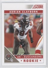 2011 Score Rookie Factory Set Update Adrian Clayborn #303 0b6