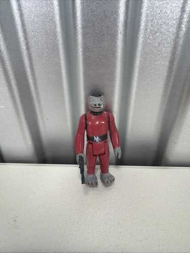 Star Wars 1978 Red Snaggletooth Figure Kenner Vntg Original w/ Blaster No Repo