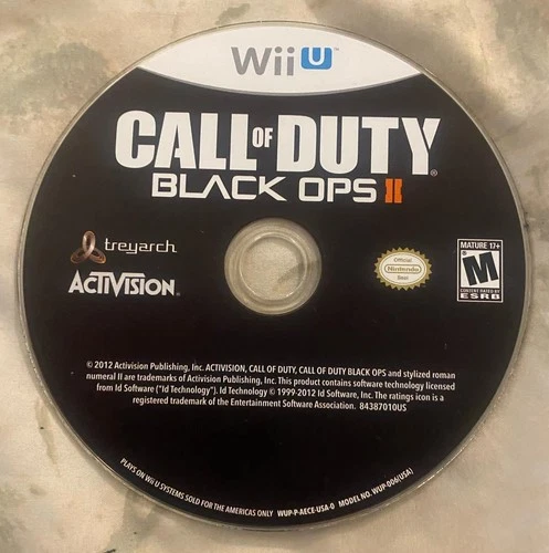 Call of Duty: Black Ops 2 (Nintendo Wii U) Disc Only Tested