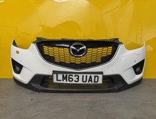 2013 MAZDA CX5 FRONT BUMPER IN WHITE COMPLETE FITS 2012-2015 MODEL