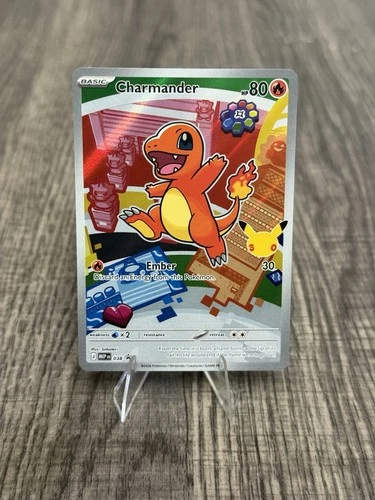 Pokemon Charmander 038 First Partner Illustration Black Star Promo