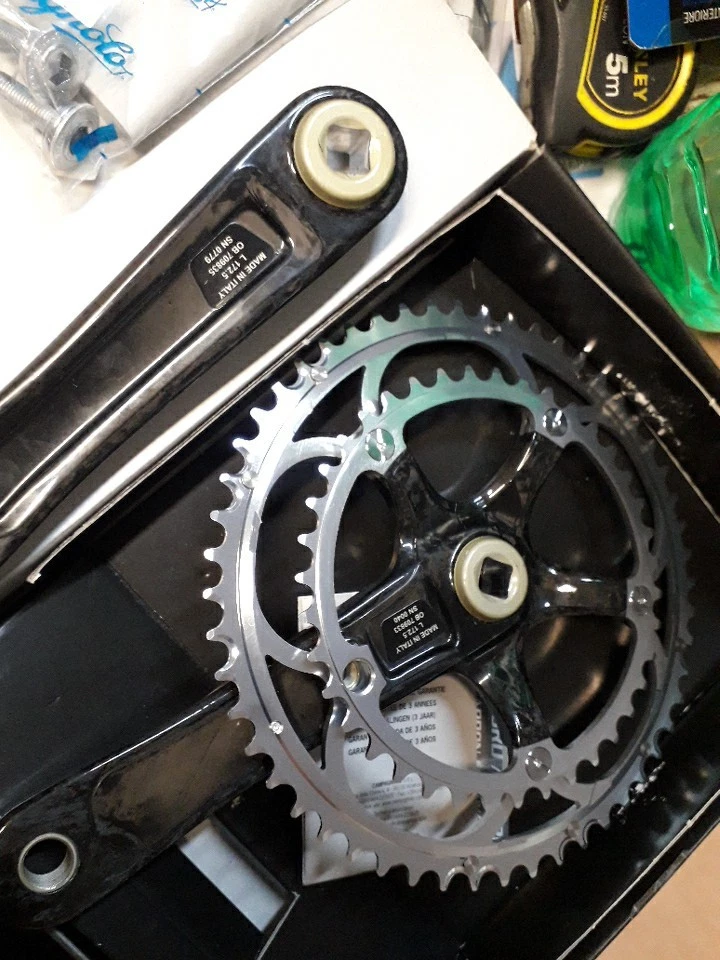 Guarnitura Campagnolo Centaur Carbon 10 Speed 172,5 X 53-39 - Immagine 4 di 4