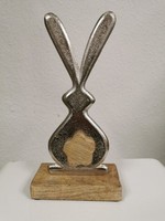 Hase*Osterhase*Ostern*Deko*Osterdeko*Holz*Aluminium
