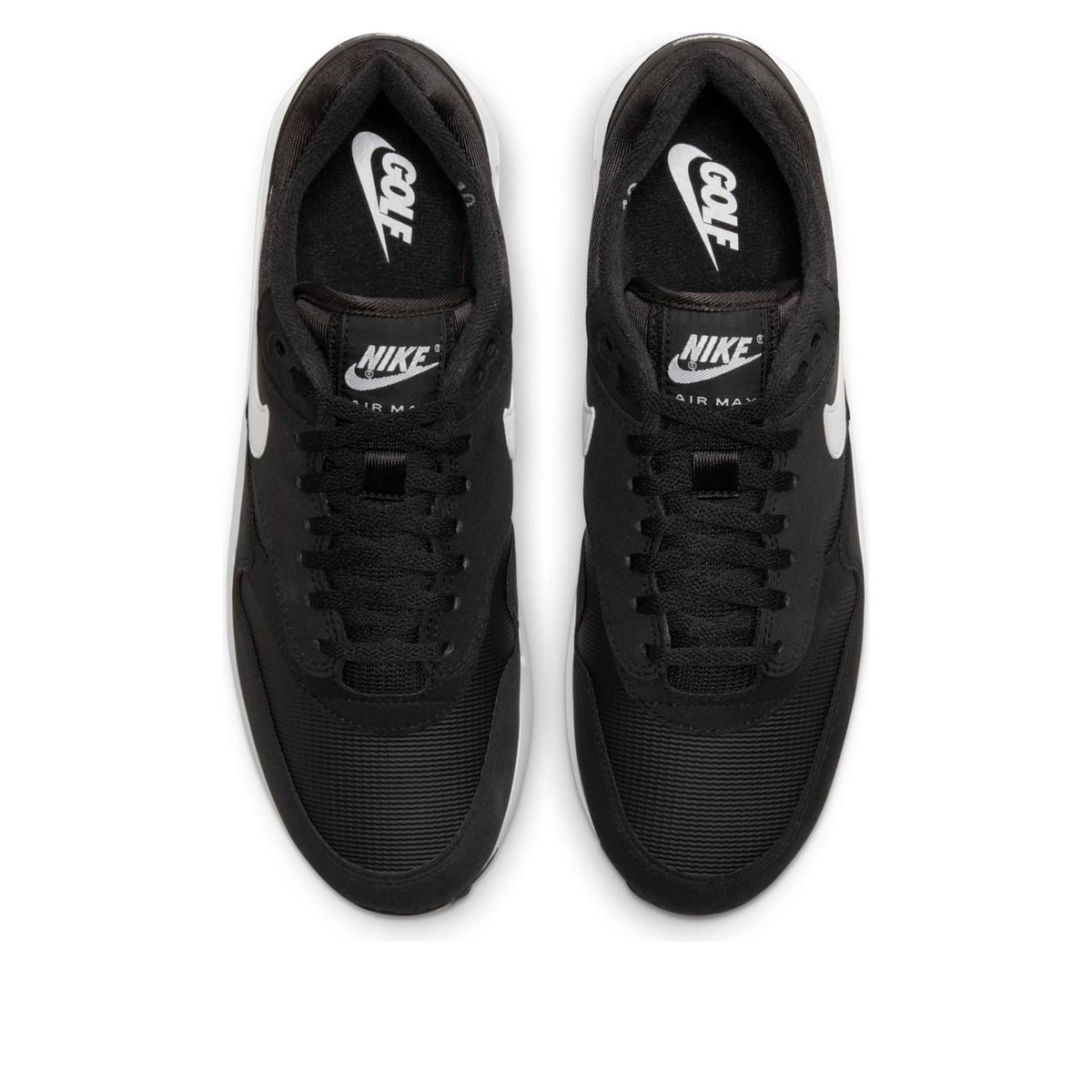 NEW MENS NIKE AIR MAX 1 86 OG G BLACK WHITE GOLF SHOES - DV1403