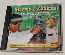 Vtg. PC Technician CD Computer Diagnostic Maintenance Repair Interactive CD NOS