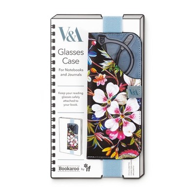 IF V&A Bookaroo Glasses Case - Kilburn Black Floral