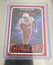 2025 Panini Rookies & Stars - Thrillers Ricky Williams #16 Red Plaid