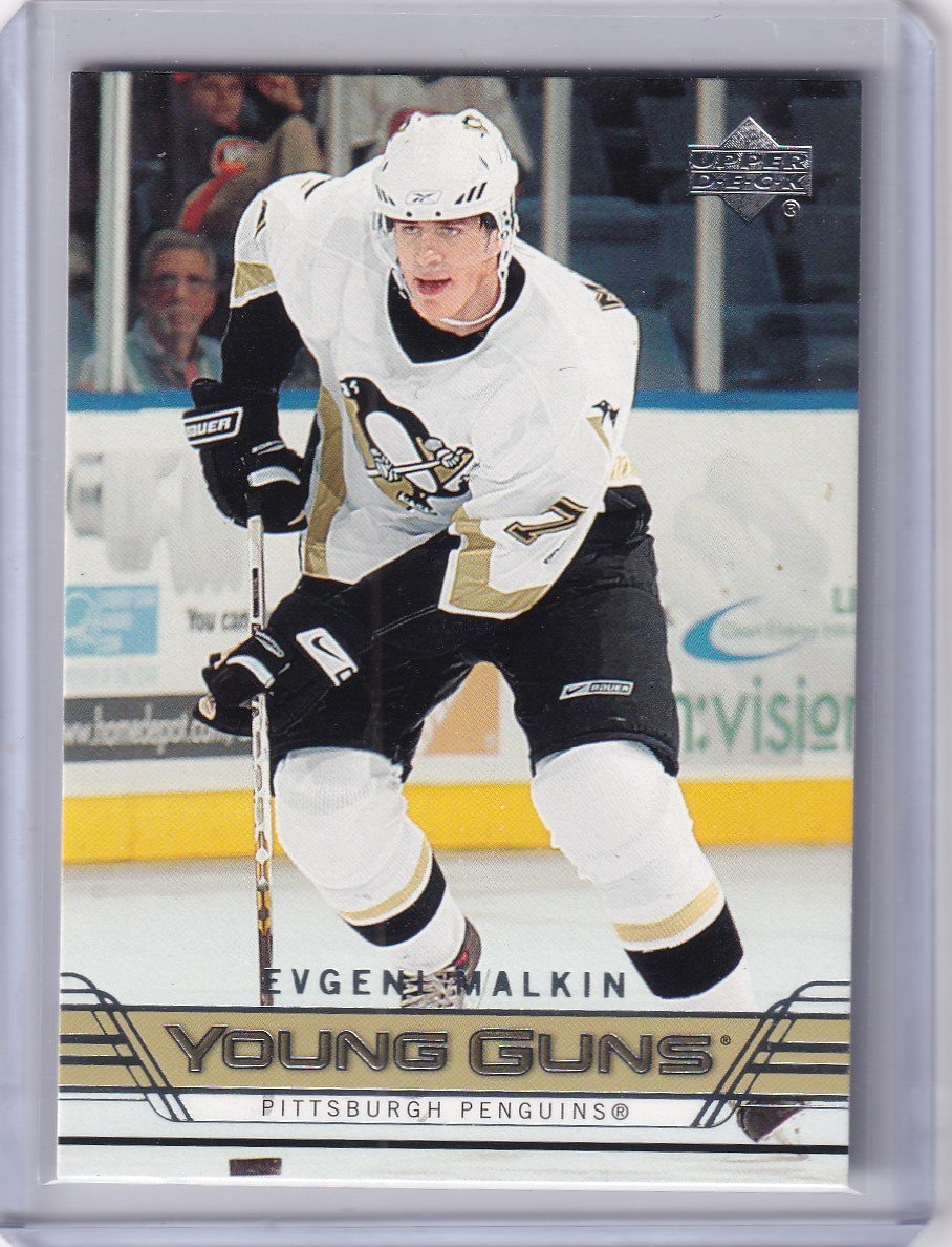 2006-07 Upper Deck #486 Evgeni Malkin Young Guns Rookie RC Penguins
