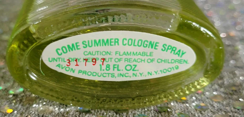 Avon COME SUMMER Colonia Spray 1.8oz ~ HERMOSO VINTAGE ~ ENVÍO RÁPIDO AL DÍA SIGUIENTE Foto 4 de 4