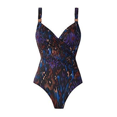 Magicsuit Miraclesuit Siren One-Piece Swimsuit 8 *Tapiz Print* NWT!
