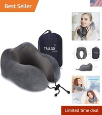 Travel Pillow, Best Memory Foam Neck Pillow Head Support Soft Pillow for Slee...