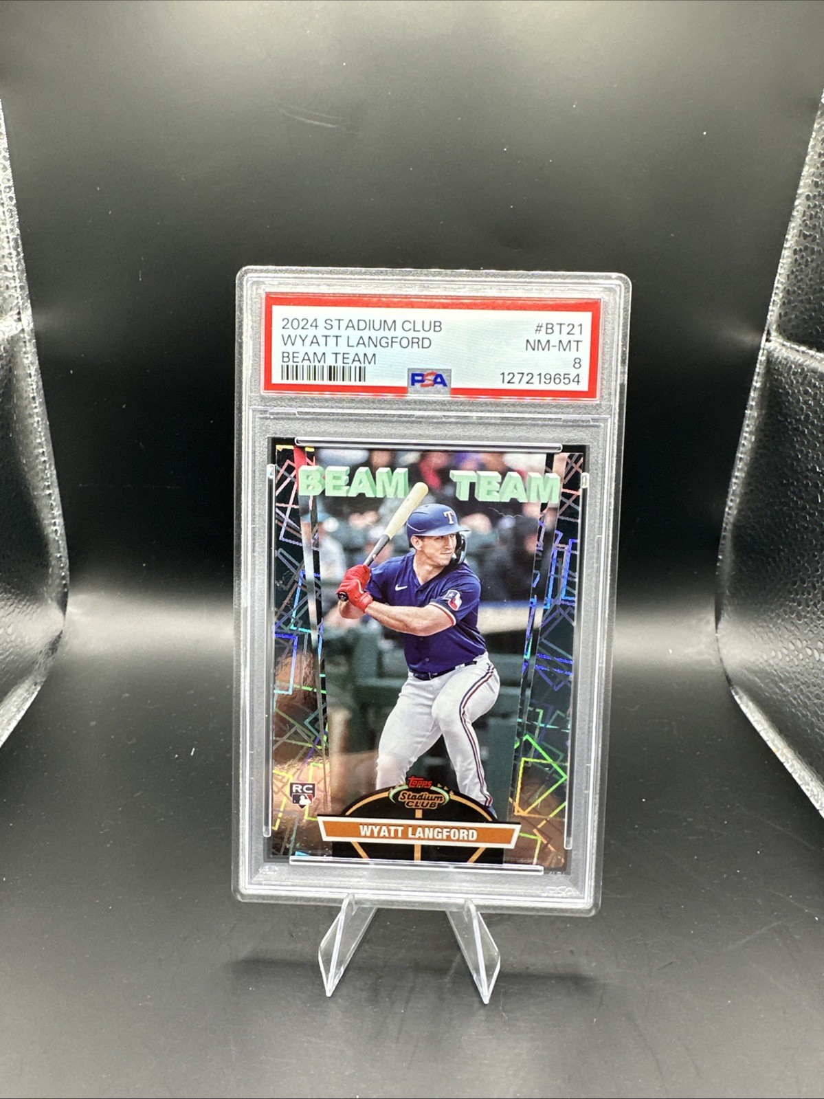 2024 Topps Stadium Club - Beam Team Wyatt Langford #BT-21 (RC)
