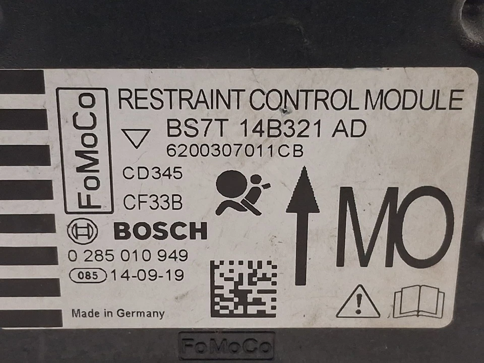 BS7T14B321AD CENTRALINA  / 0285010949 / 2630238 PER FORD MONDEO IV TURNIER BA7 - Immagine 2 di 4