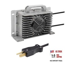 36V 18A Golf Cart Battery Charger for 36 Volt Club Car/Yamaha with Crowsfoot