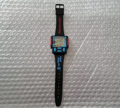 Nintendo Game & Watch Super Mario Bros. 3 Armbanduhr 1991 Spiel und Uhr