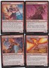 RED ELEMENTAL DECK-40 CARDS MTG MAGIC N-MINT LORWYN ECLIPSED- 20 NEW FOILS E-19