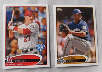 2012 Topps Update #US-1-US-160 Baseball Card Pick one