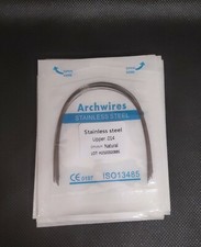 20 Packs Dental Orthodontic Stainless Steel Arch Wires Round Natural Form Wire