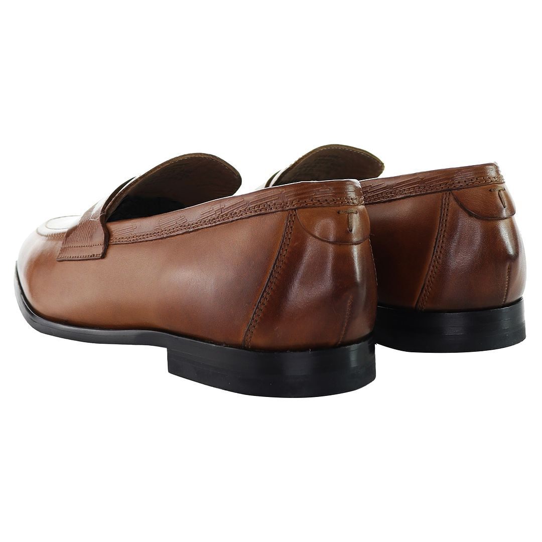 Ted Baker Adlerrc Saddle Mens Brown Loafers Shoes UK